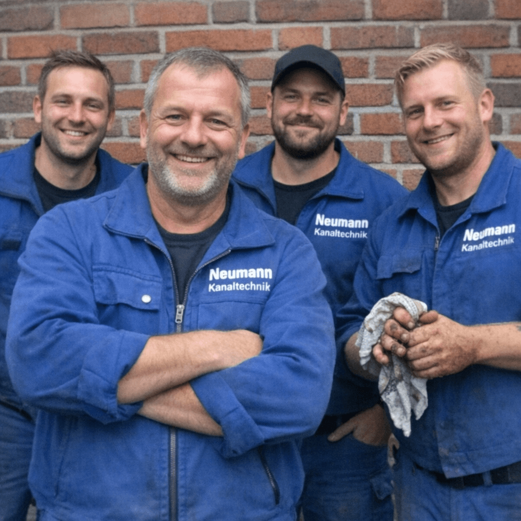 Erfahrene Hände eines Handwerkers bei der Wartung einer Rohranlage